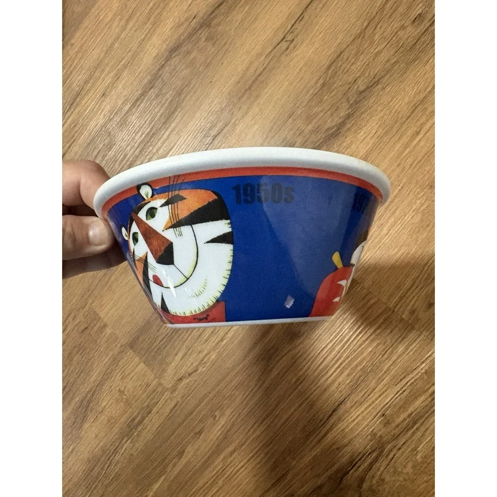 Vintage Kellogg's Frosted Flakes Tony The Tiger Cereal Bowl 1950s 1970s 2000s